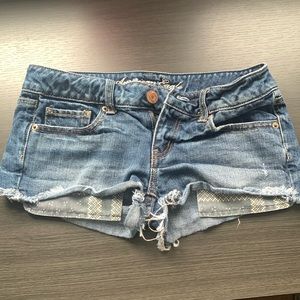 Jean shorts size 0